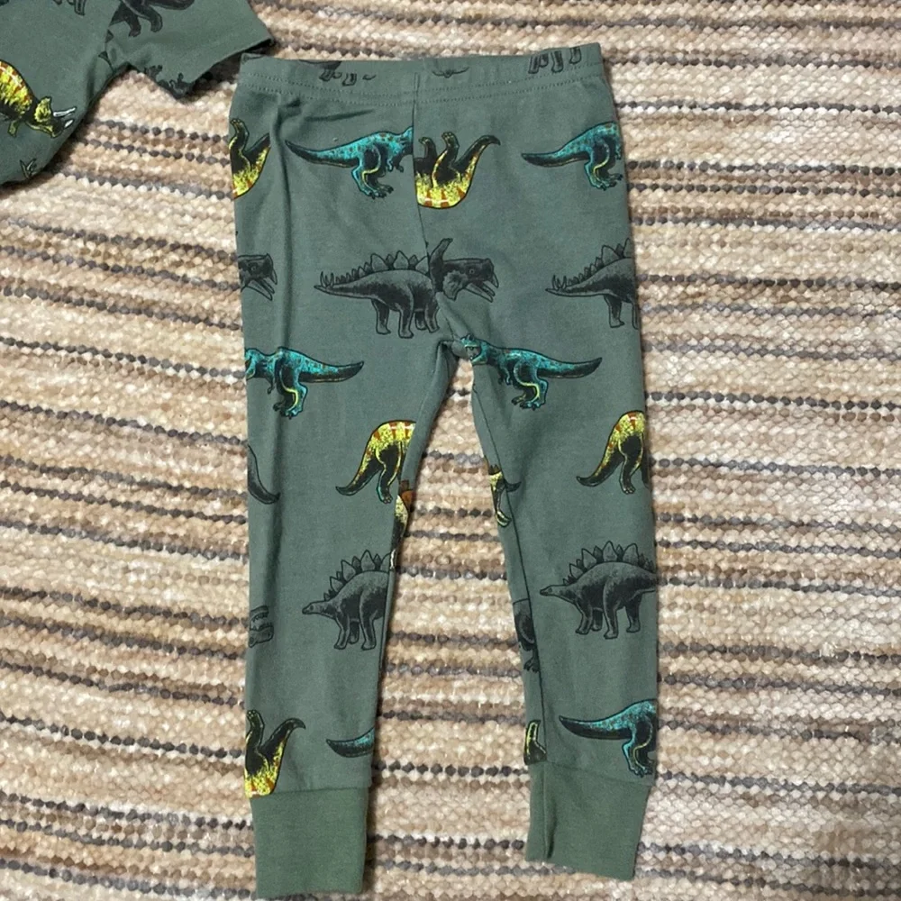 Carters Toddler Boy Matching Snug Fit Pajamas Sleepwear Set Lot 3 Pack